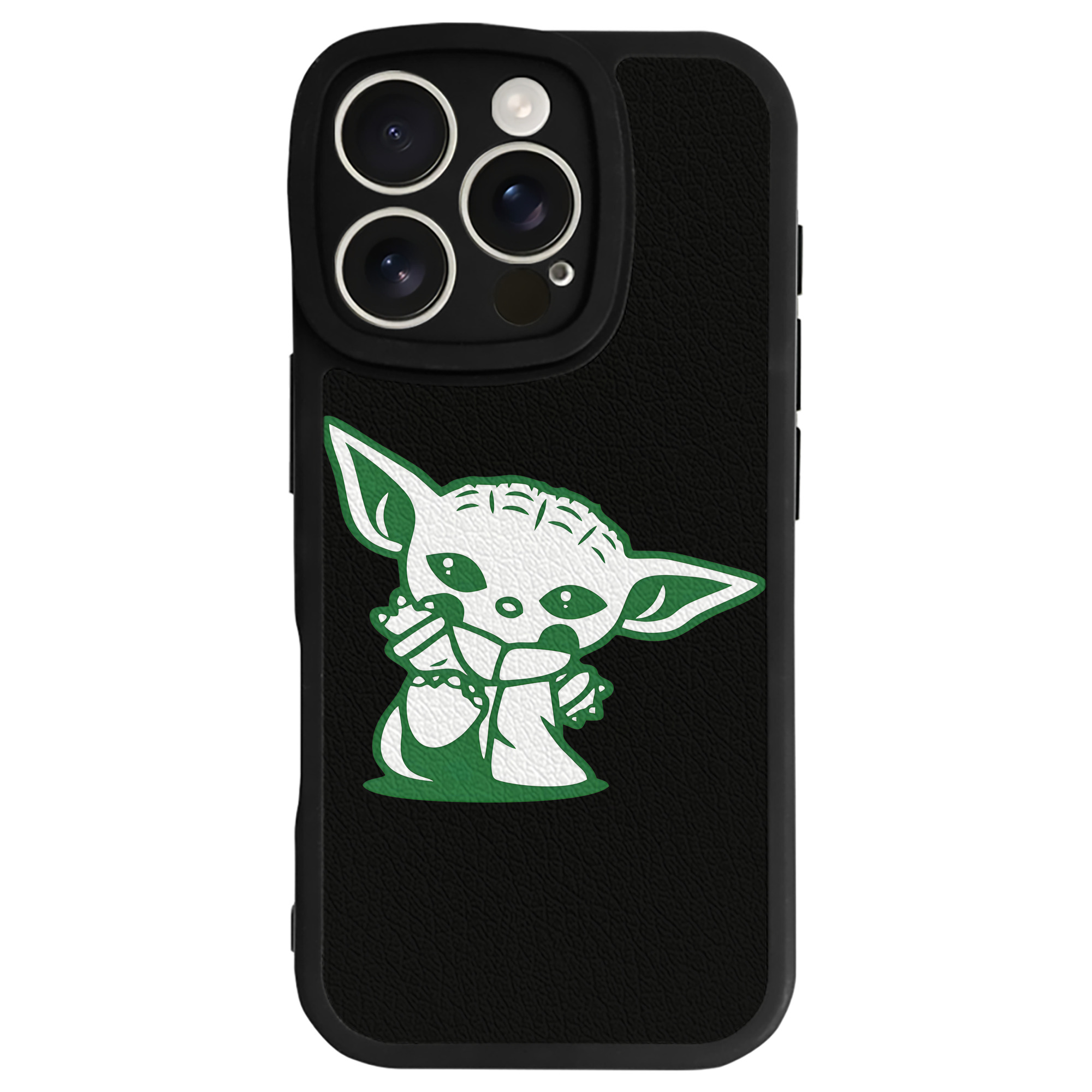 （画像用） スター・ウォーズ Star Wars 【iPhone 16シリーズ対応】シリコンスマホケース（レザー調） 材質：シリコン